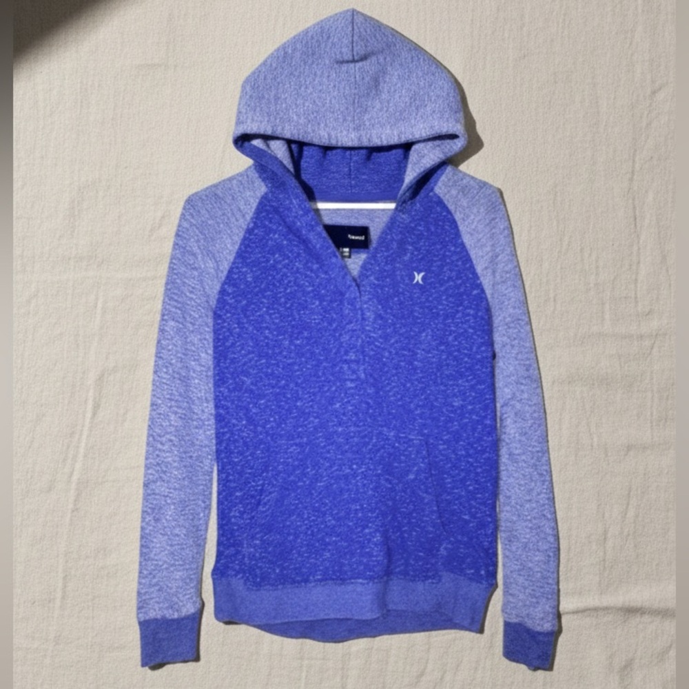 HURLEY Women’s Casual Pullover Snap Button Hoodie